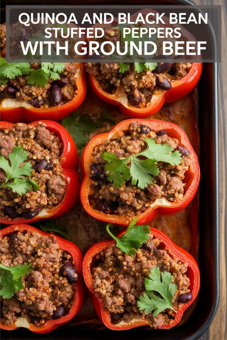Unlock expert tips for achieving the perfect balance of flavors and textures in your Quinoa and Black Bean Stuffed Peppers with Ground Beef. With guidance on cooking techniques, portion sizes, and serving suggestions, this recipe will help you create a satisfying meal that keeps you on track with your health goals, all while delivering delicious satisfaction in every bite!
