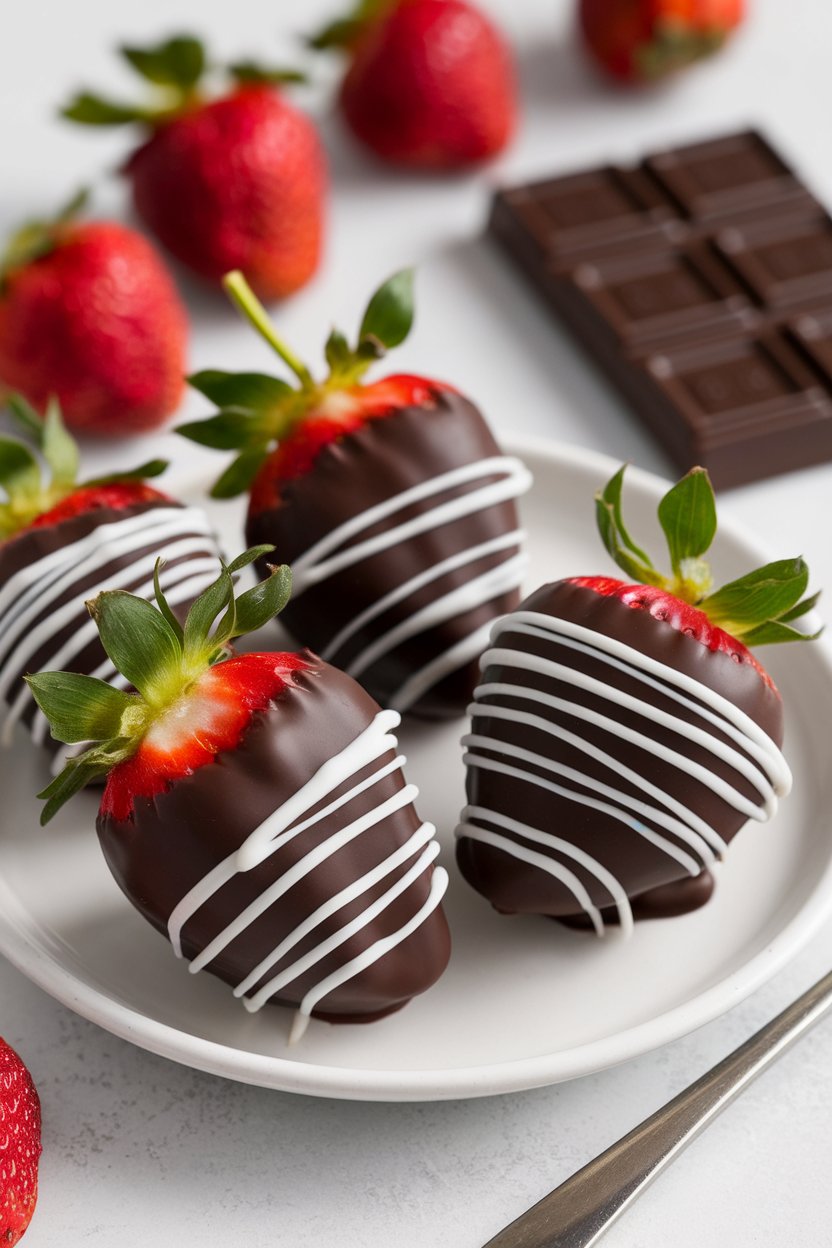 Discover how easy it is to prepare this elegant treat with minimal ingredients and effort. With just a few simple steps, you can learn how to melt dark chocolate to create a rich, glossy coating that perfectly enhances the natural sweetness of strawberries, delivering a satisfying flavor experience.
