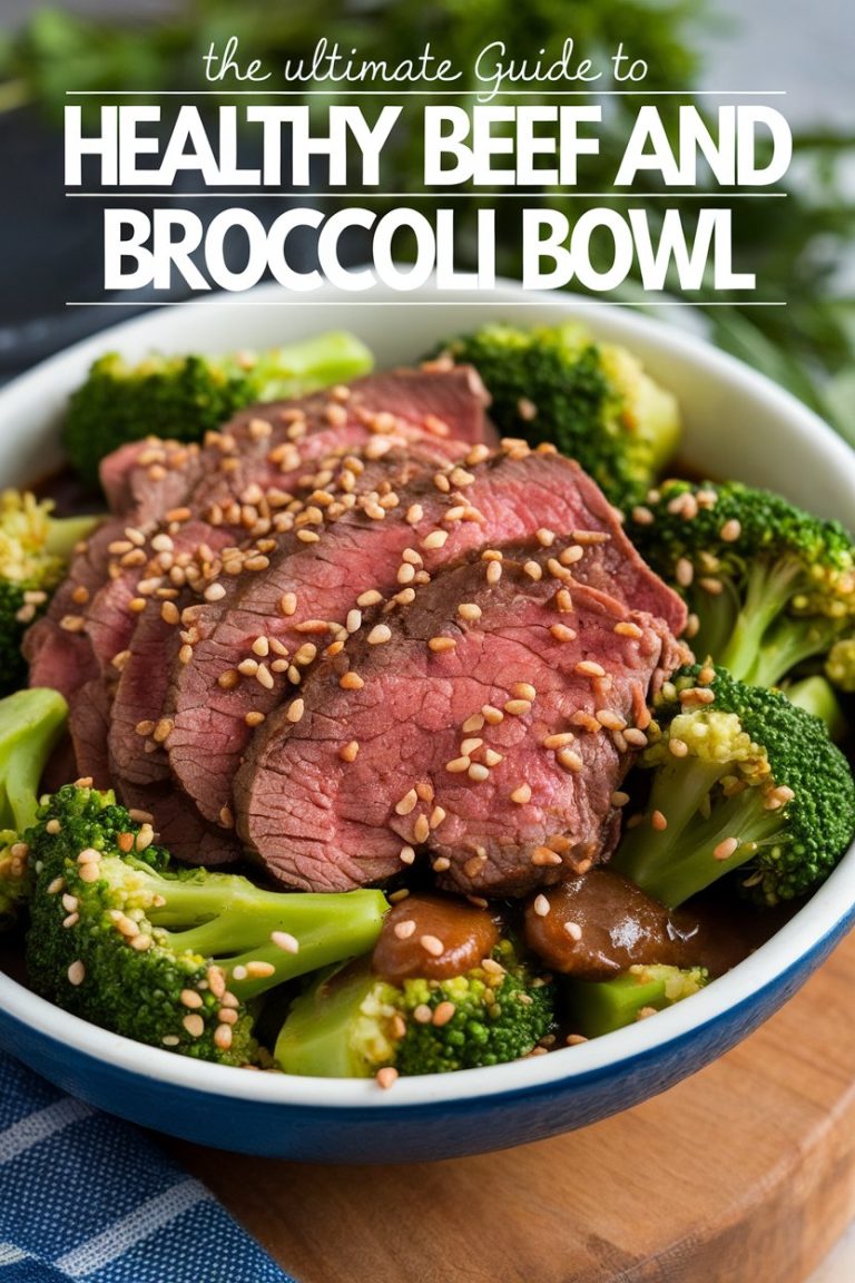 Unlock expert tips for achieving the perfect texture and flavor balance in your Healthy Beef and Broccoli Bowl. With guidance on cooking techniques, seasoning options, and serving suggestions, this ultimate guide will help you master this dish and make it a go-to for delicious, high-protein meals that support your health and fitness journey!