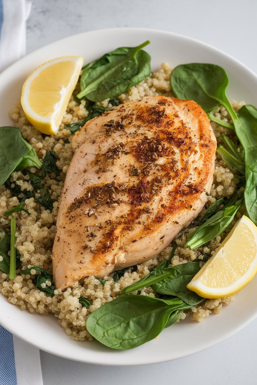 Looking for ways to customize your baked chicken? This guide offers a variety of seasonings and additional ingredients that can be incorporated into the quinoa or spinach, allowing you to tailor the recipe to your personal preferences. Whether you prefer herbs, spices, or a touch of cheese, you can easily adapt this meal to satisfy your cravings.