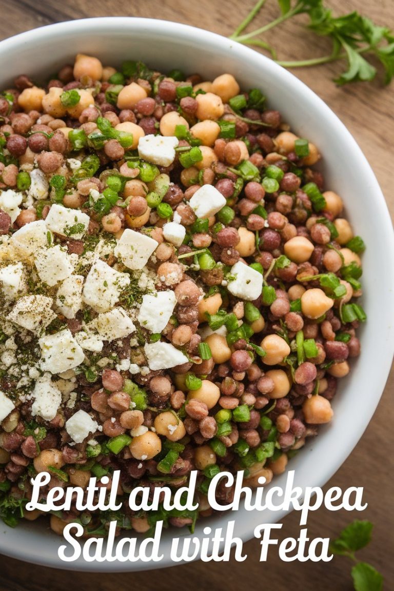 Revitalize your meal routine with this delicious recipe that showcases how healthy eating can be both satisfying and enjoyable. Packed with plant-based goodness, this lentil and chickpea salad will leave you feeling energized and nourished, making it a staple for your healthy lifestyle.