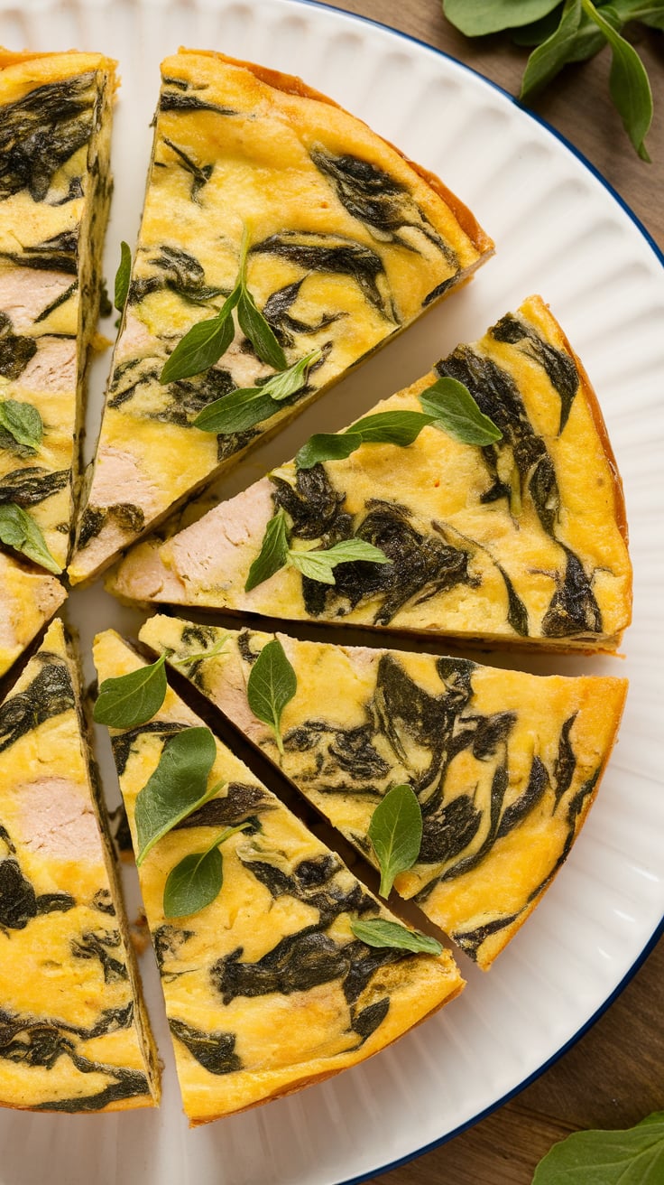 Discover the perfect breakfast solution with Turkey and Spinach Frittata, a dish that combines health and flavor in every bite. Bursting with protein-rich turkey and nutrient-packed spinach, this frittata is a delightful way to start your day while keeping calories low. Explore how to whip up this easy and satisfying meal that will keep you energized!