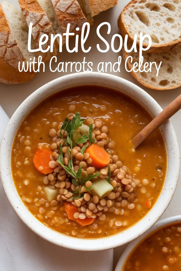 Elevate your dining experience with this lentil soup that not only warms the soul but also supports a balanced diet. With minimal ingredients and maximum flavor, you’ll find yourself reaching for this recipe time and time again, knowing you’re nurturing your body with every bite.