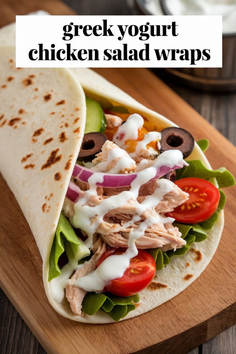 Transform your lunch routine with this healthy recipe that proves nutritious eating can be simple and enjoyable. With a perfect blend of creaminess and crunch, Greek yogurt chicken salad wraps are bound to become a go-to favorite in your recipe collection.