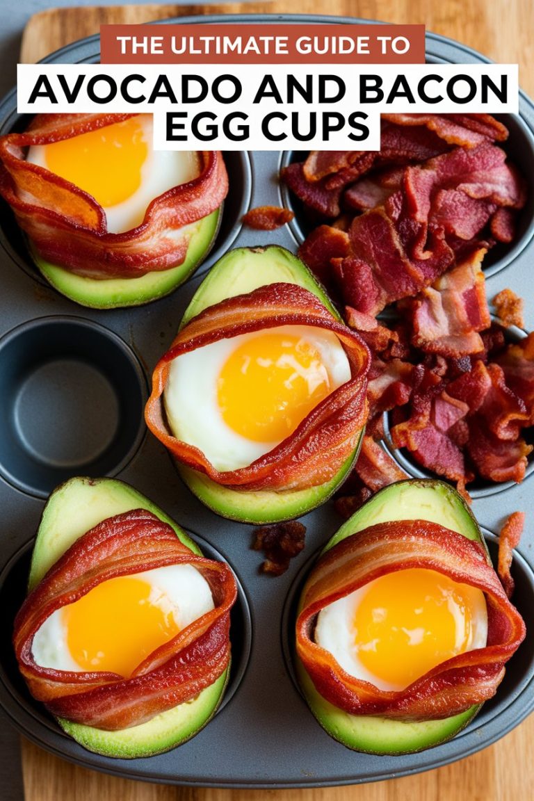 Transform your morning routine with this healthy recipe that showcases how enjoyable low-calorie, low-carb eating can be. Avocado and bacon egg cups are sure to become a staple in your kitchen, delivering deliciousness in every bite while supporting your keto lifestyle.