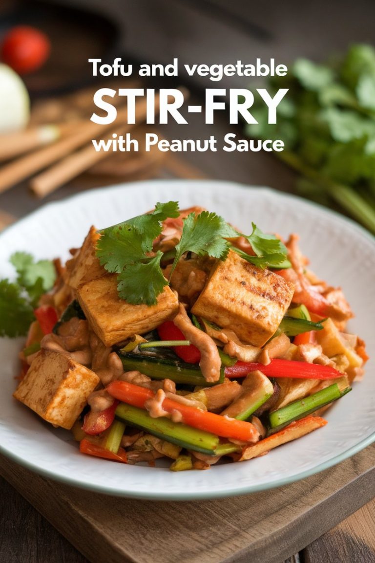 Transform your dinner routine with this healthy recipe that showcases how simple and enjoyable plant-based cooking can be. Packed with protein, fiber, and delicious flavor, this tofu and vegetable stir-fry will quickly become a favorite in your kitchen!