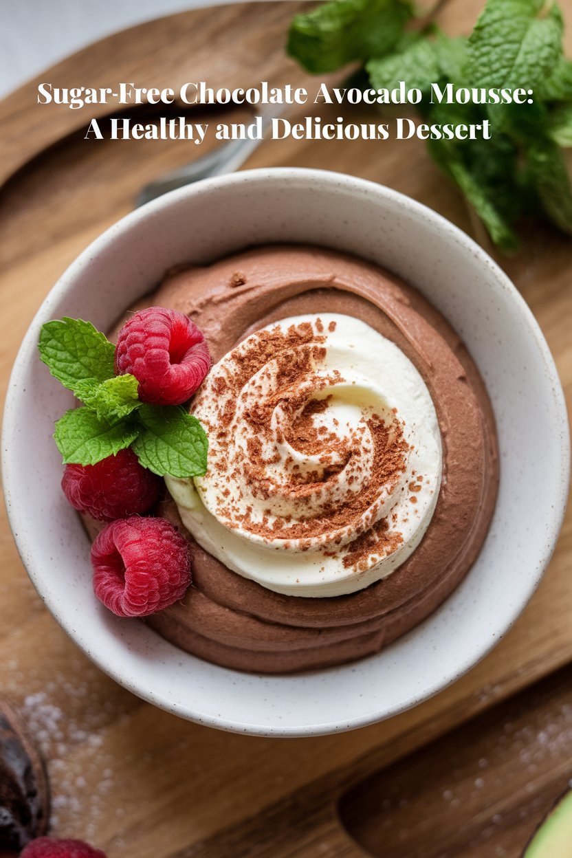 Transform your dessert game with this healthy recipe that highlights how enjoyable low-calorie, low-carb eating can be. Sugar-free chocolate avocado mousse is set to become a favorite in your kitchen, offering a deliciously indulgent way to satisfy your sweet tooth while staying on track with your nutritional goals.