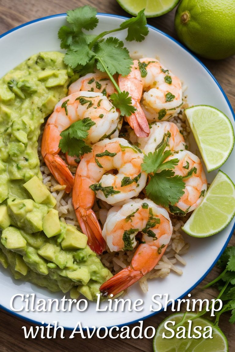 Transform your dining experience with this healthy recipe that highlights how enjoyable low-calorie, low-carb eating can be. Cilantro lime shrimp with avocado salsa is destined to become a favorite in your kitchen, providing a deliciously fresh way to celebrate clean eating.