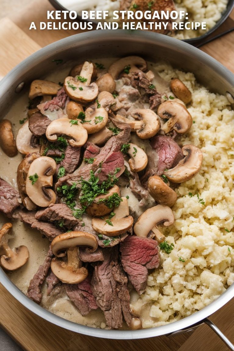Transform your weekly meal planning with this healthy recipe that showcases how enjoyable low-calorie, low-carb eating can be. Keto beef stroganoff is destined to become a staple in your home, offering a delicious way to indulge in classic comfort food while supporting your health goals.