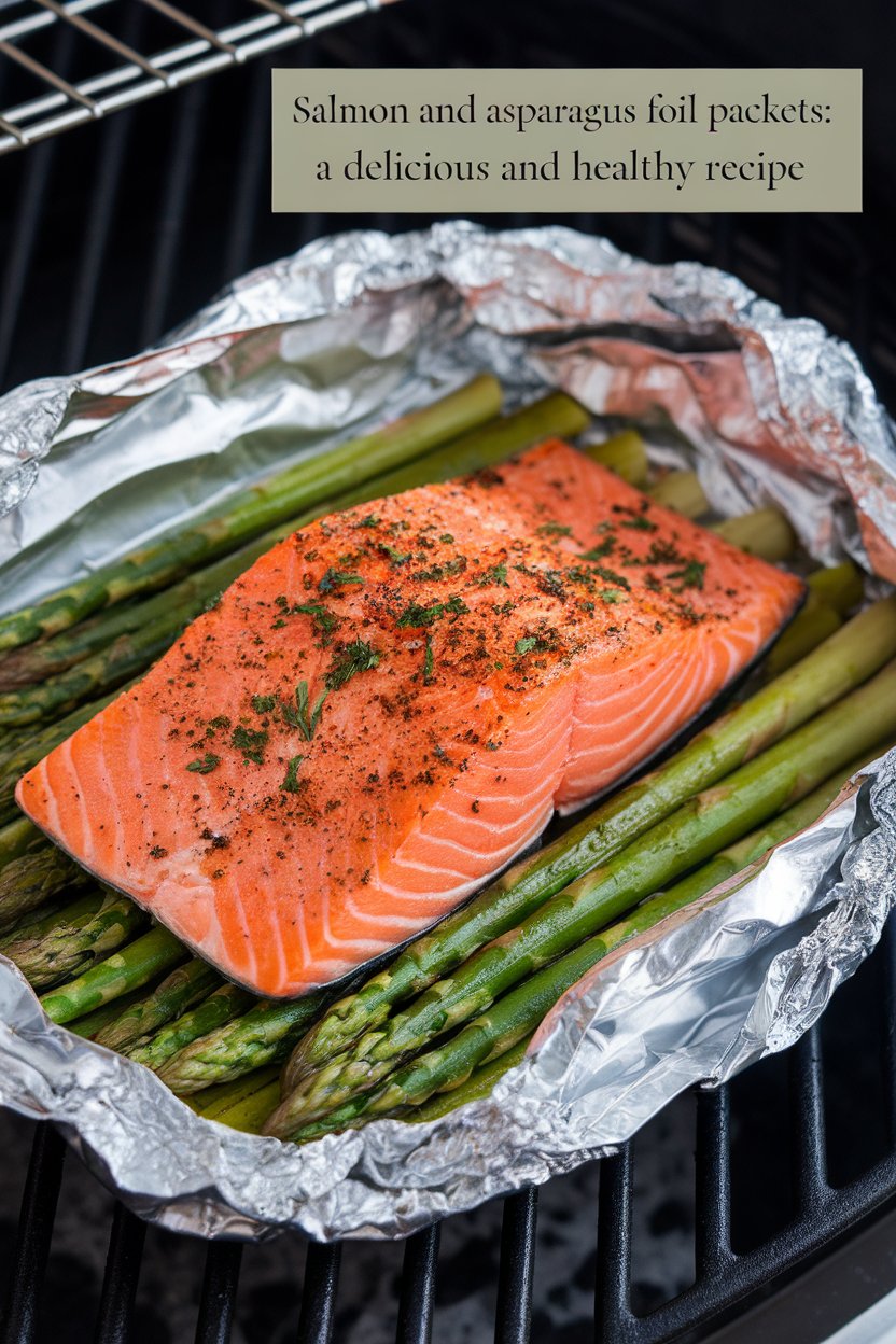 Transform your meal planning with this healthy recipe that proves that eating well doesn't mean sacrificing taste. With rich omega-3s from salmon and fiber from the asparagus, these foil packets offer a satisfying and guilt-free way to enjoy a delicious, high-protein meal that will leave you feeling great.
