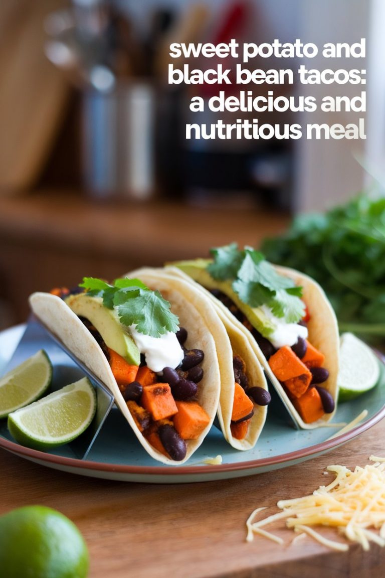 Transform your palate with this healthy recipe that highlights how enjoyable low-calorie, low-carb eating can be. Sweet potato and black bean tacos are sure to become a staple in your kitchen, offering a delightful way to enjoy wholesome, plant-based ingredients.