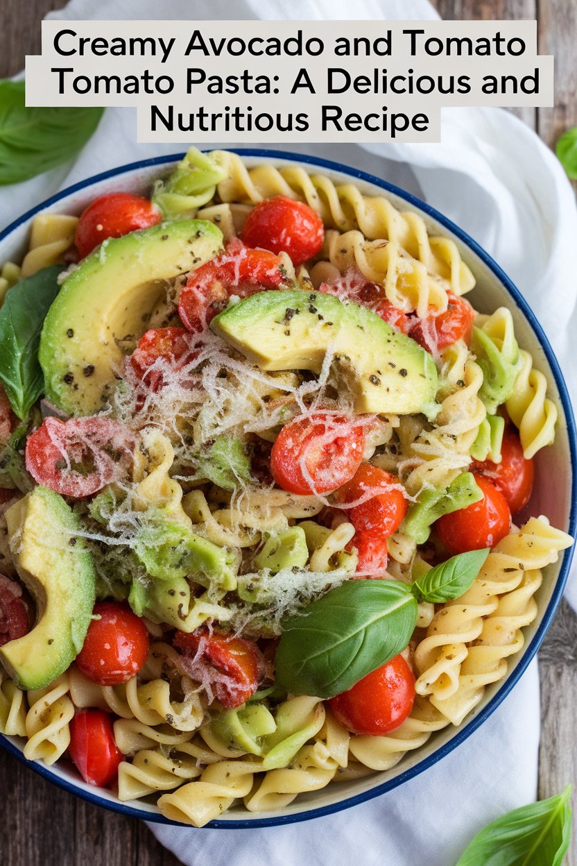 Transform your dining experience with this healthy recipe that highlights how enjoyable low-calorie, low-carb eating can be. Creamy avocado and tomato pasta is sure to become a favorite in your kitchen, providing a deliciously innovative way to enjoy plant-based cooking.