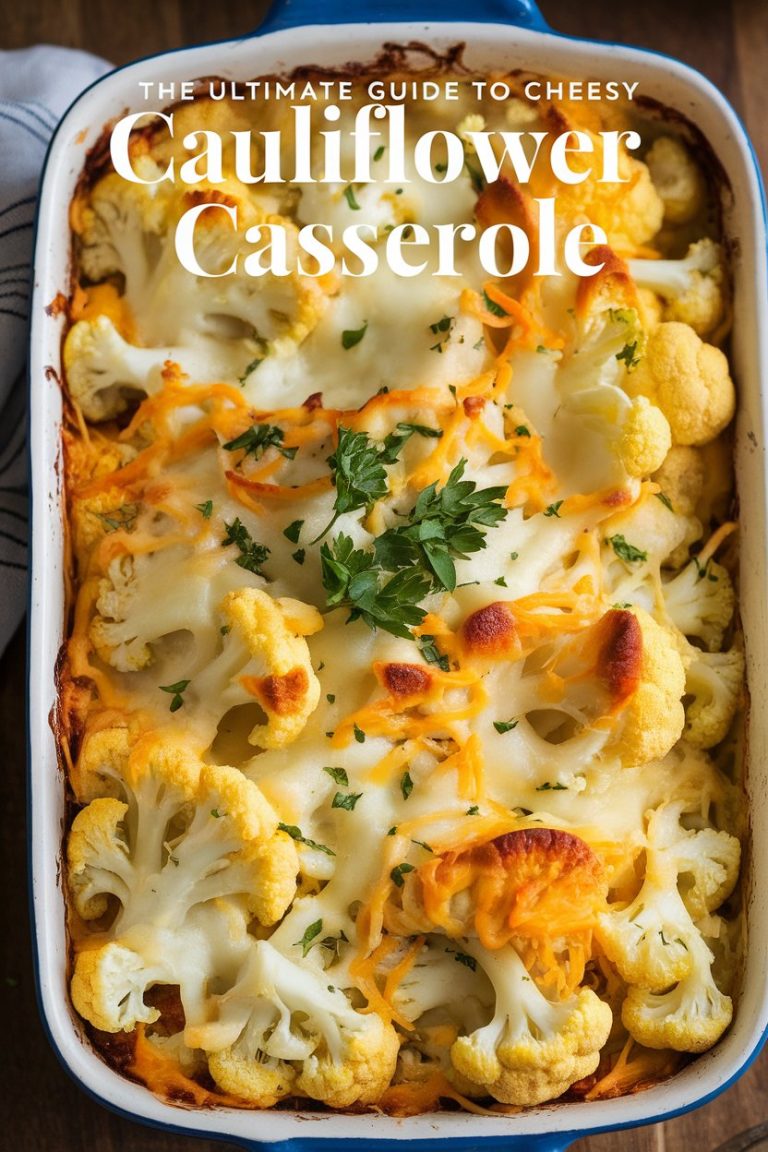 Transform your dinner routine with this healthy recipe that showcases how enjoyable low-calorie, low-carb cooking can be. The cheesy cauliflower casserole will quickly become a staple in your kitchen, providing a hearty and delicious solution for your keto lifestyle.