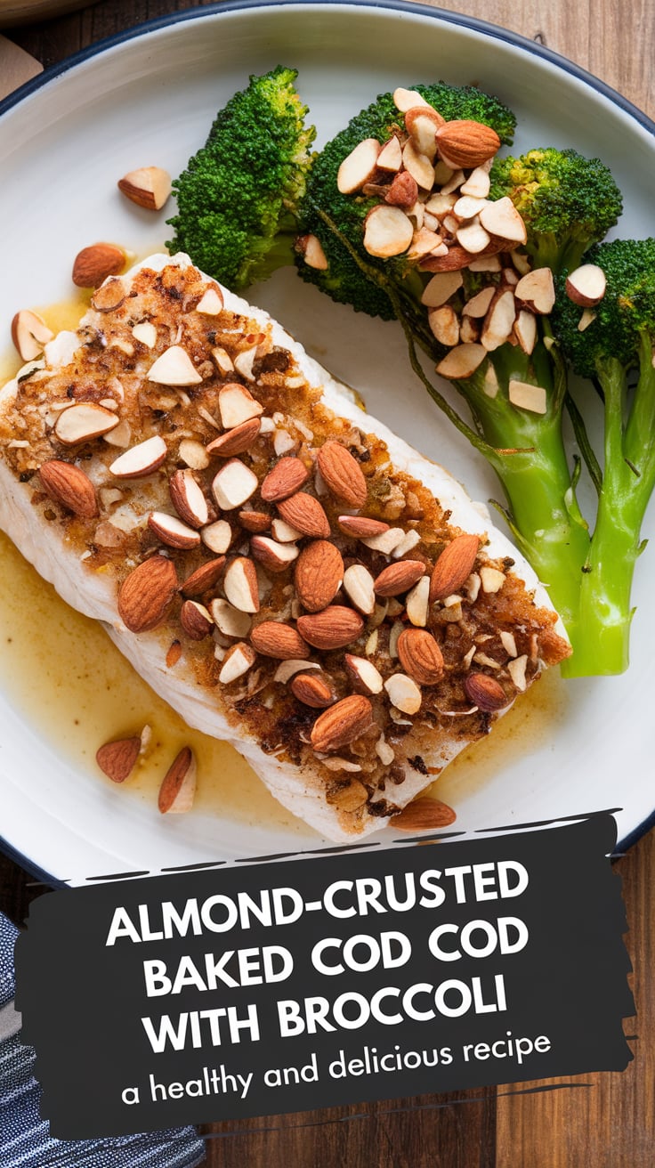 Quick to prepare and perfect for busy weeknights, this recipe guarantees a wholesome meal in no time. The combination of baking and almond crusting ensures you enjoy that satisfying crunch without the extra oil or calories often found in fried dishes.