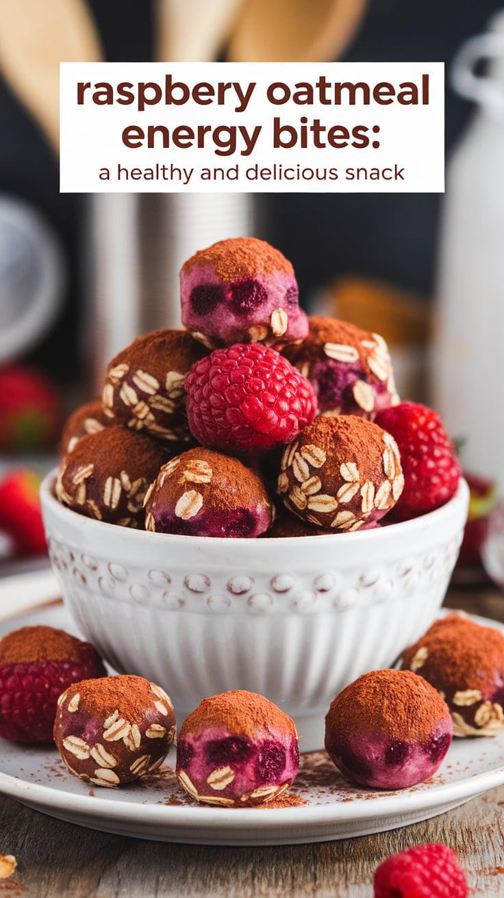 Say goodbye to boring snacks and hello to Raspberry Oatmeal Energy Bites! These tasty treats offer a burst of berry flavor while keeping carbs and calories to a minimum. Uncover the secrets to making these easy, no-bake energy bites that are perfect for a quick pick-me-up without the guilt.