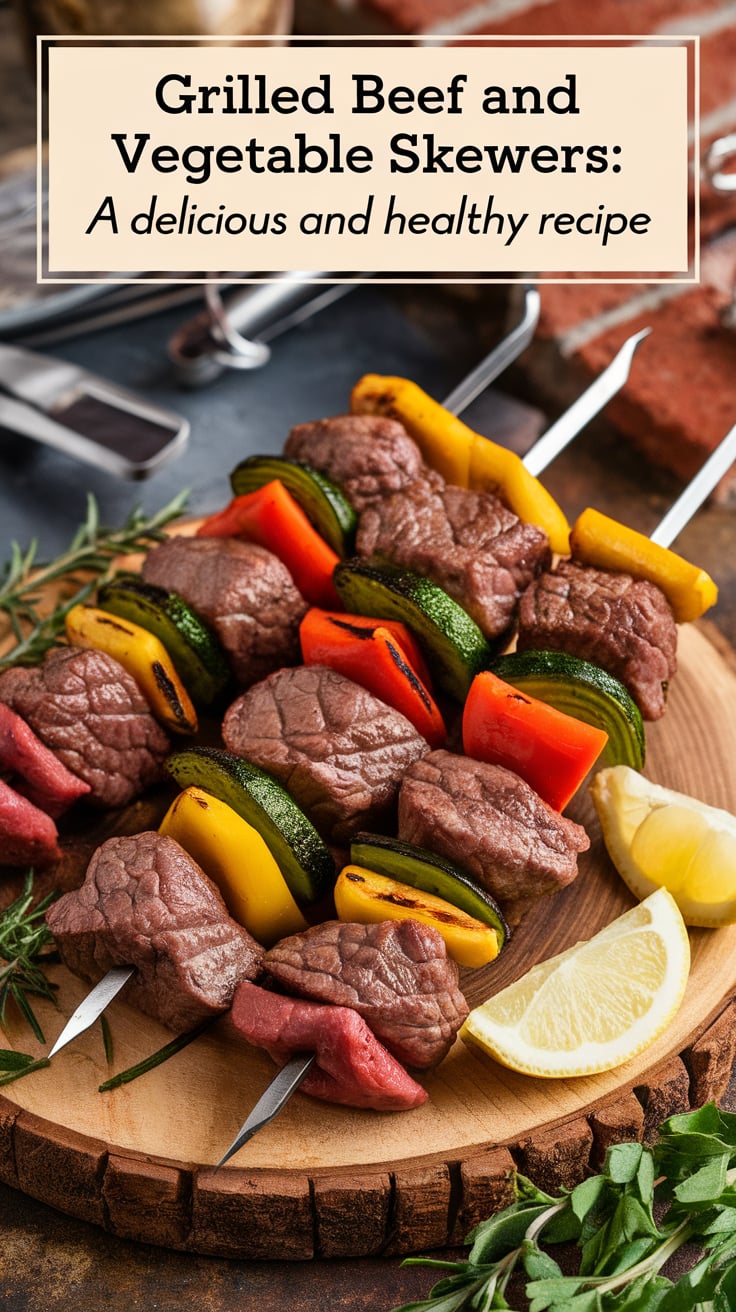 Get ready to impress your taste buds and nourish your body! These Grilled Beef and Vegetable Skewers offer a guilt-free way to indulge, ensuring you stay on track with your wellness journey while savoring every delicious morsel.