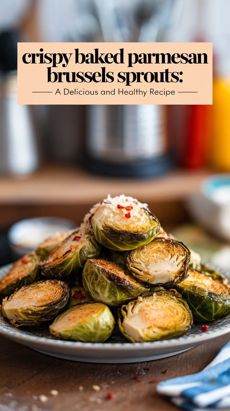 Transform your side dish routine with Crispy Baked Parmesan Brussels Sprouts. This irresistible recipe showcases the natural goodness of Brussels sprouts while keeping carbs and calories low, making it a delectable choice for health-conscious eaters.