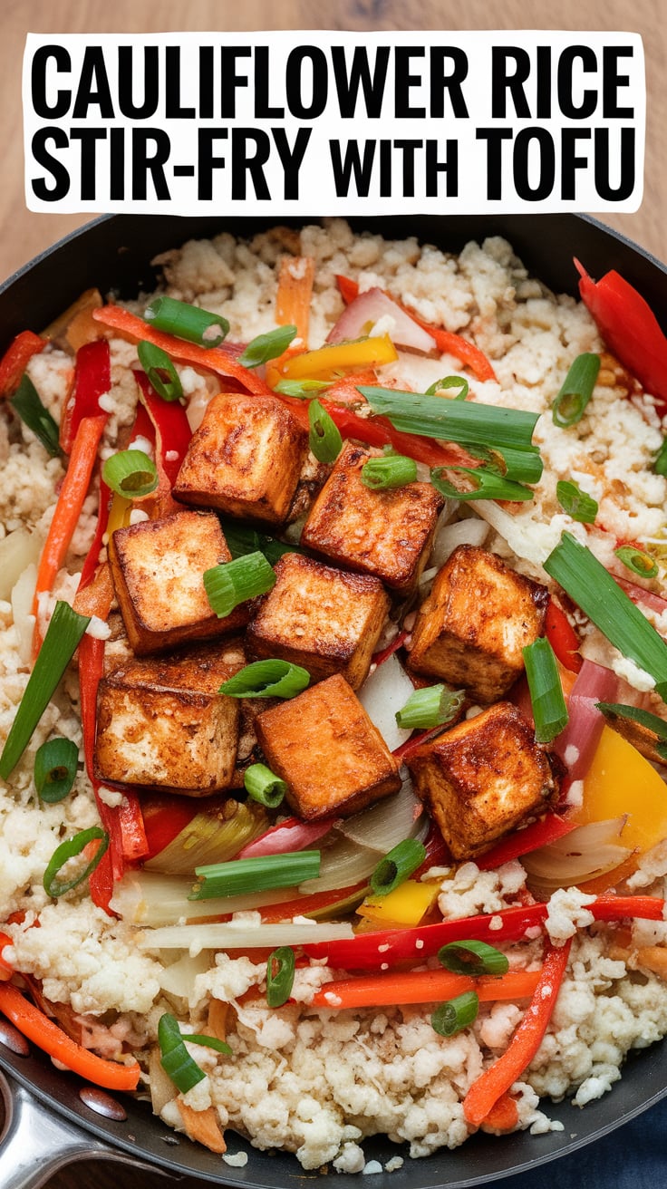 Perfect for a nourishing lunch or a quick dinner, this Cauliflower Rice Stir-Fry brings vibrant colors and flavors to your table. Discover how to whip up a delicious meal that aligns with your healthy lifestyle while keeping your calorie count in check.