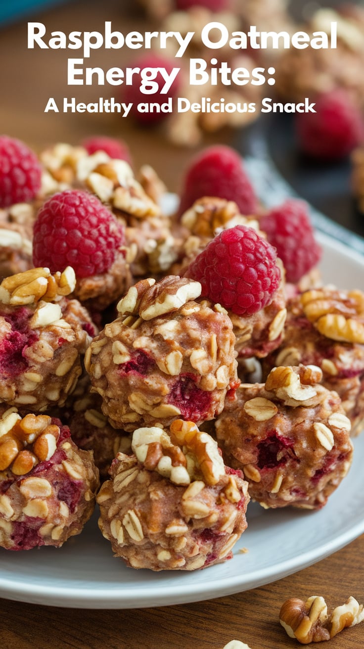 Indulge in a snack that nurtures your body and satisfies your taste buds! Our Raspberry Oatmeal Energy Bites provide a delicious blend of flavors and textures while remaining low in calories and carbs. Learn how to create these simple, healthy bites that are perfect for refueling during a busy day or enjoying as a guilt-free treat.