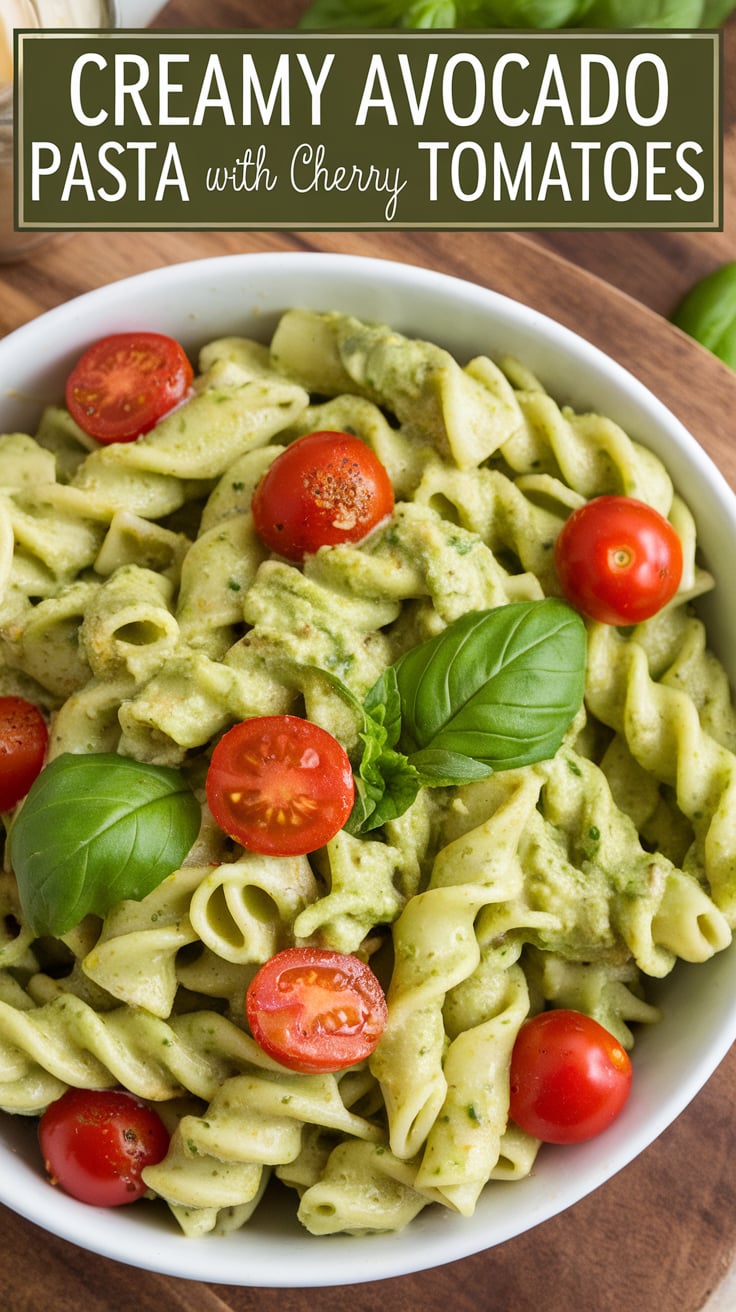 Elevate your pasta game with a plant-based twist that is both delicious and good for you. Packed with healthy fats and vitamins, this avocado pasta offers a satisfying and wholesome dining option without sacrificing flavor or richness.