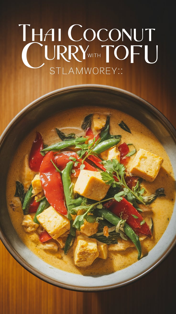Uncover the secrets to achieving the perfect balance of flavors as you simmer fresh vegetables and tofu in a fragrant coconut curry sauce. The use of spices like lemongrass and ginger enhances the dish while keeping it light, making this recipe a go-to for those seeking a hearty yet healthy meal.