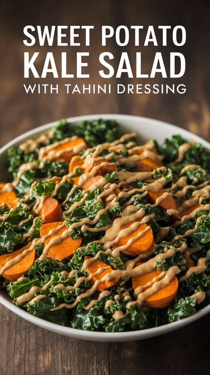 Brighten your plate with this Sweet Potato and Kale Salad, where wholesome ingredients come together for a satisfying meal. Packed with nutrients and low in calories, it’s a perfect way to nourish your body and delight your taste buds.