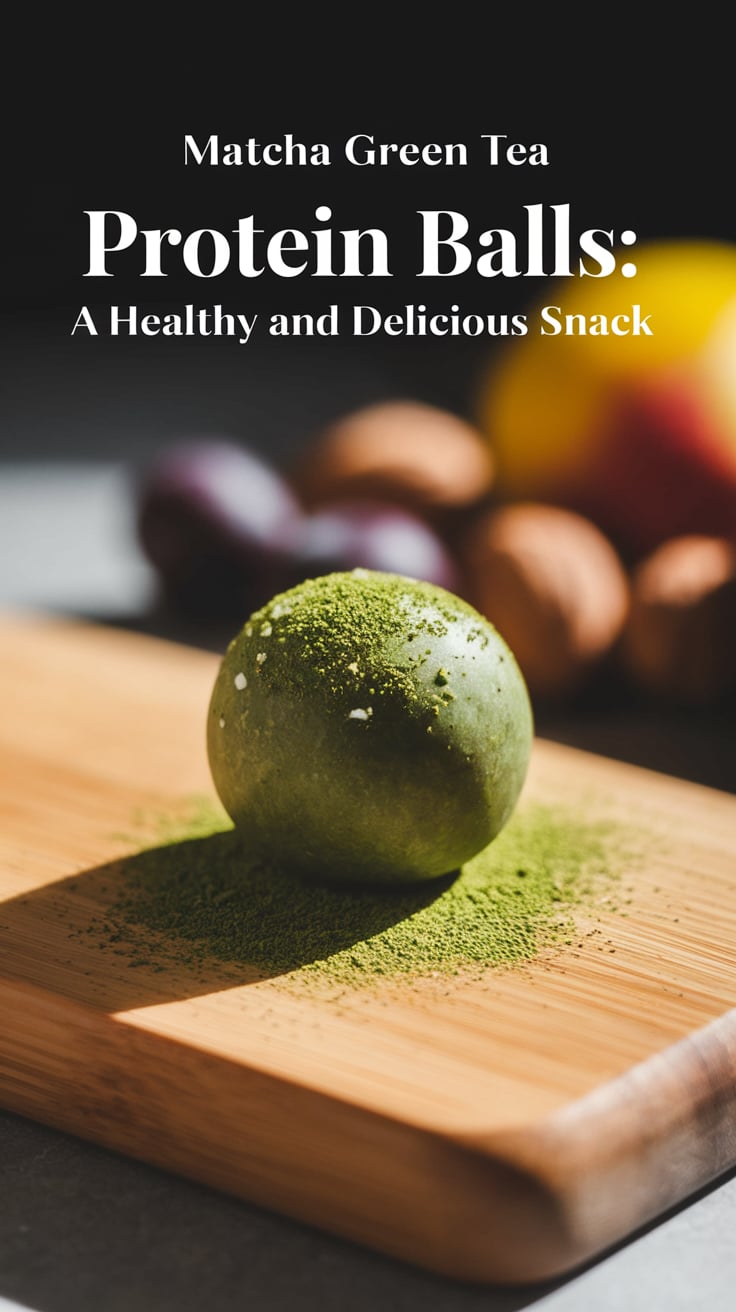 Energize your day with Matcha Green Tea Protein Balls, a vibrant snack that combines the earthy flavors of matcha with protein-rich goodness. Low in calories and high in nutrients, they’re perfect for a midday boost.