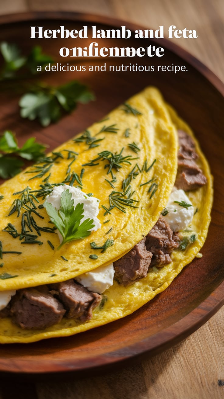 Start your day with a twist on traditional eggs by exploring the Herbed Lamb and Feta Omelette. This recipe combines hearty ingredients for a filling, nutritious breakfast that aligns perfectly with your keto goals and keeps you energized.