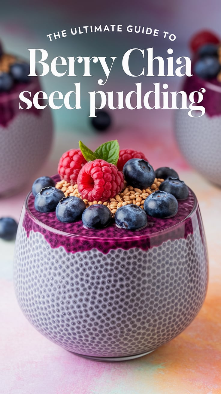 Enjoy a blend of health and flavor with Berry Chia Seed Pudding, a perfect option for breakfast or a light snack. This low-calorie recipe combines delicious berries with the power of chia seeds for a refreshing and satisfying experience.