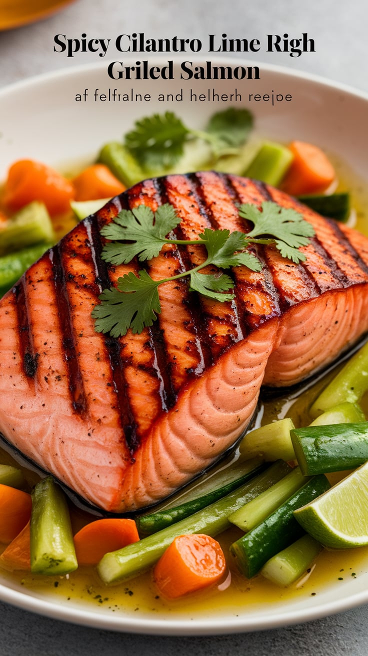 Discover a delightful balance of spice and freshness with this Grilled Salmon recipe. Packed with nutrients and bursting with zesty citrus notes, this healthy dish transforms your dining experience while keeping carbs at bay.
