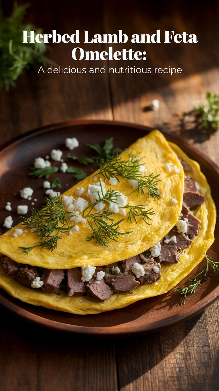 Experience the perfect blend of flavor and nutrition with an Herbed Lamb and Feta Omelette. Packed with protein and bursting with fresh herbs, this recipe transforms your morning routine into a gourmet experience that keeps carbs in check.