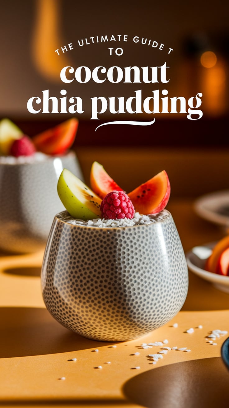 Unleash your inner chef with our ultimate guide! Discover how to create this delectable coconut chia pudding that delivers a satisfying taste without the guilt, keeping your protein needs in check and calorie count low.