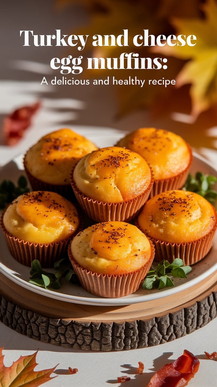 Experience breakfast bliss with these Turkey and Cheese Egg Muffins, packed full of protein and essential nutrients. Perfect for meal prepping, they ensure you have a healthy, keto-friendly option ready to fuel your busy mornings.