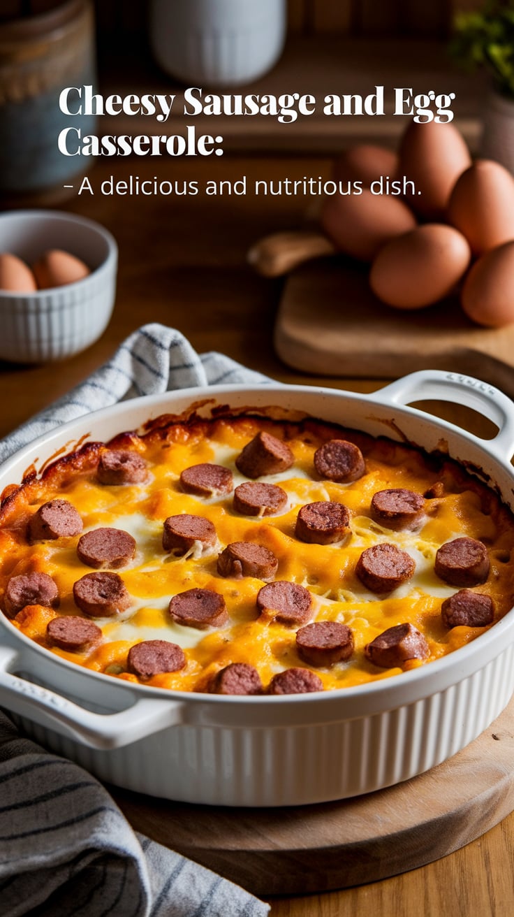 Say goodbye to boring breakfasts! This casserole is a harmonious mix of hearty sausage and gooey cheese, delivering a high-protein meal that fits seamlessly into your low-carb lifestyle. Discover the ultimate comfort food that fuels your body without the guilt!