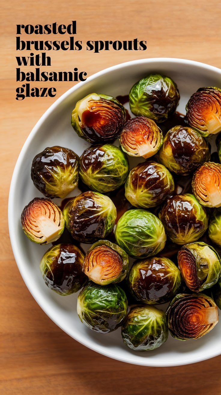 Elevate your side dish game with Roasted Brussels Sprouts drizzled in a rich balsamic glaze. This recipe transforms humble veggies into a flavorful delight that’s low in calories, making it an irresistibly healthy addition to any meal.