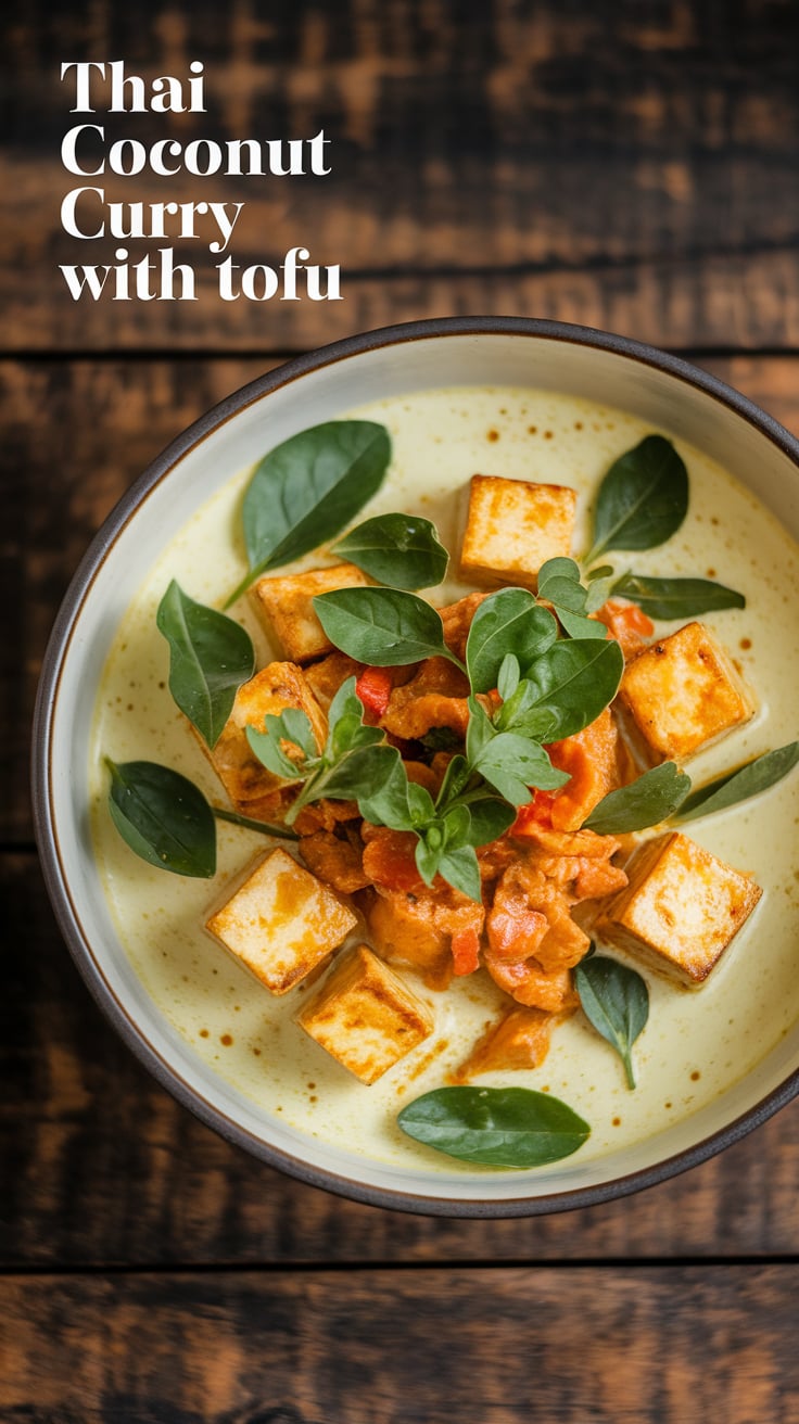 Delve into the vibrant world of Thai Coconut Curry with Tofu, a mouthwatering dish that brings together rich flavors and wholesome ingredients. This vegan curry is not only low in calories but also bursting with the delicious combination of creamy coconut milk, fragrant spices, and tender tofu, creating a satisfying meal that you can feel good about.