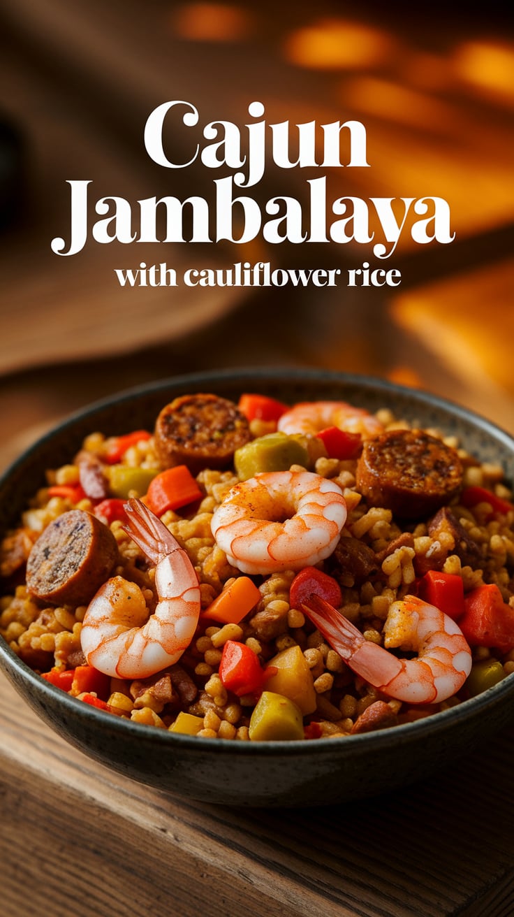 Perfect for meal prep or family dinners, this jambalaya is both quick to prepare and comforting, making it an ideal choice for busy weeknights. Enjoy a hearty, nutritious meal that caters to your cravings while supporting your fitness journey.