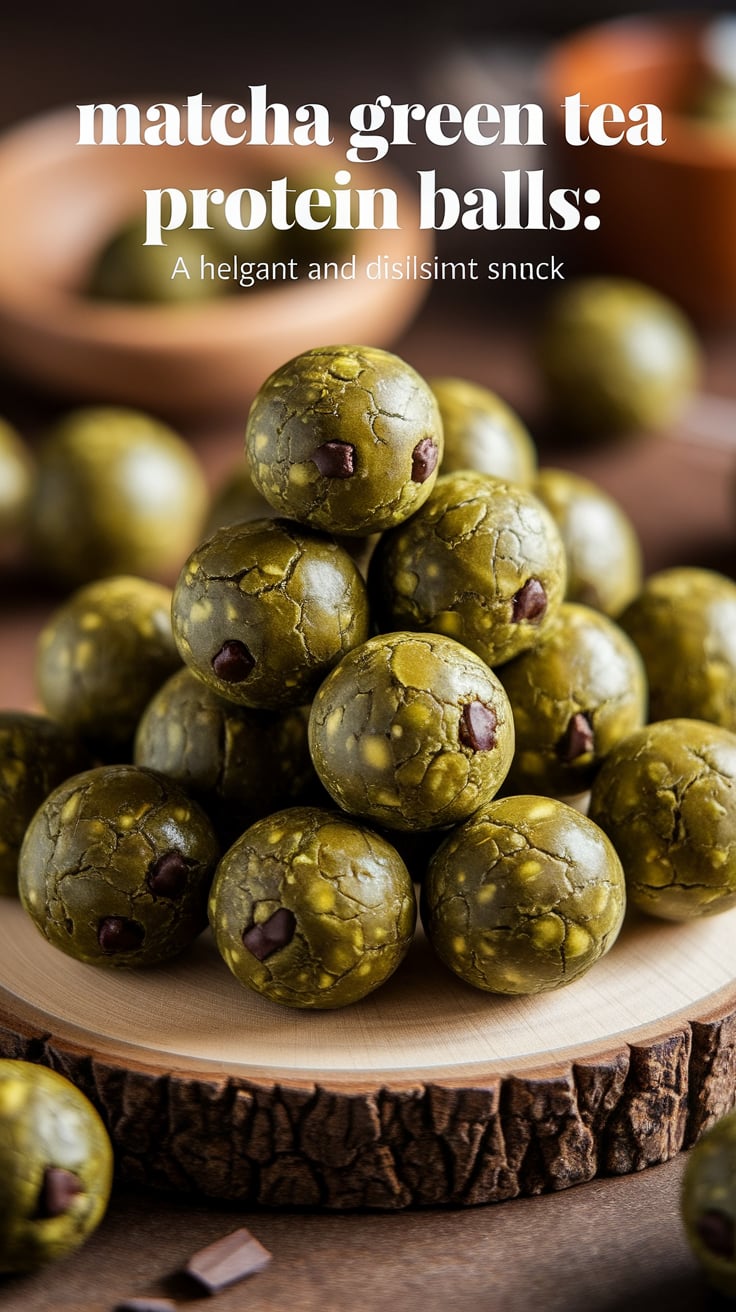Treat yourself to a flavorful and nutritious snack with Matcha Green Tea Protein Balls. Packed with protein and naturally low in calories, they’re a delicious way to satisfy cravings and enhance your energy levels.