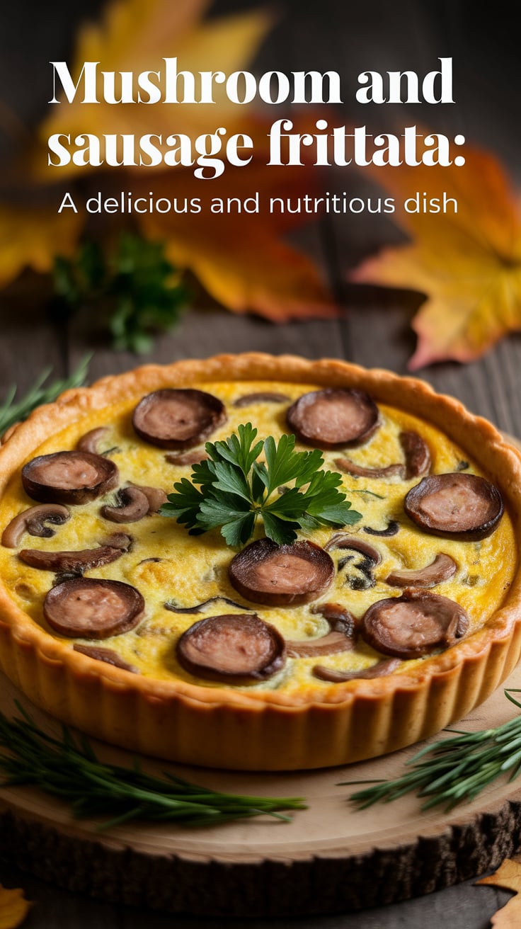 Perfect for meal prep, the Mushroom and Sausage Frittata can be made in advance and enjoyed throughout the week. Simple to prepare, it allows you to indulge in a delicious dish without compromising on your dietary needs.
