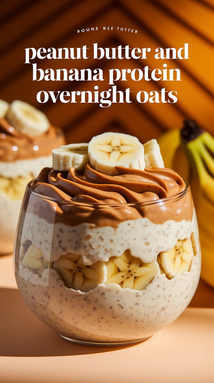 Transform your breakfast routine with Peanut Butter and Banana Protein Overnight Oats, a deliciously creamy way to start your day. Packed with protein and low in carbs, this recipe offers a satisfying, nutritious meal that’s ready when you are.