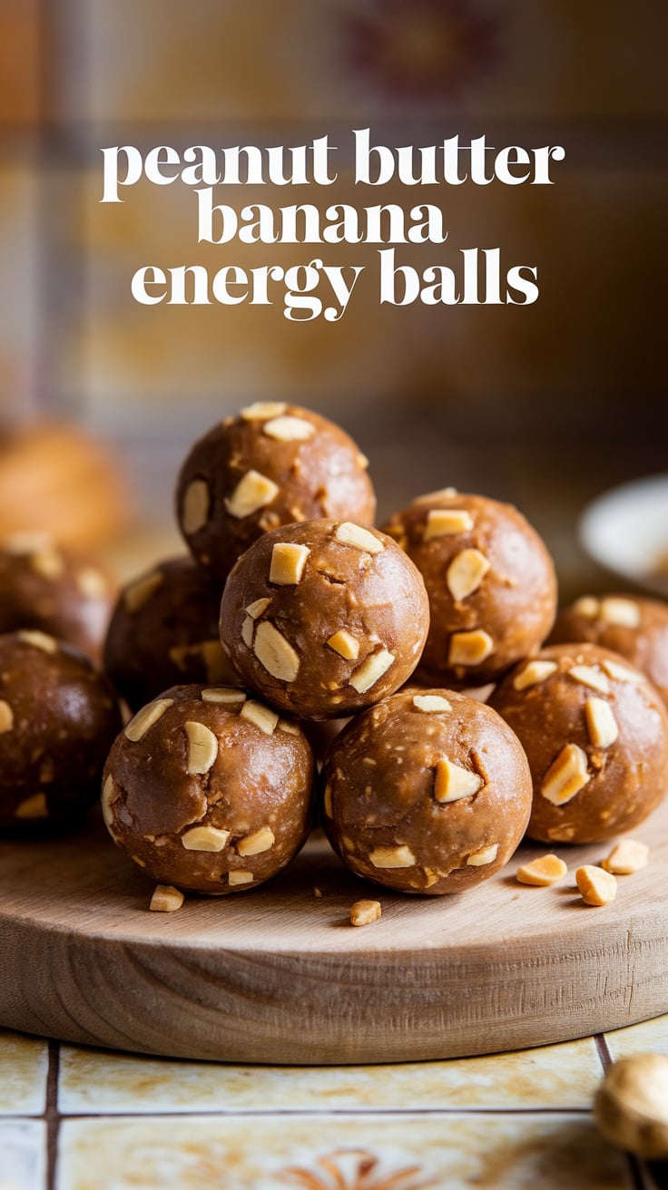 If you’re looking for a healthy snack that’s both tasty and energizing, peanut butter banana energy balls are the perfect solution. Get ready to enjoy a deliciously satisfying treat that will fuel your day!