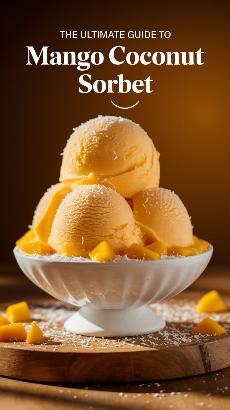 If you’re ready to impress friends and family with a delightful and refreshing dessert, this ultimate guide to mango coconut sorbet is your ticket to culinary paradise. Get ready to scoop up endless compliments and savor each delicious bite!