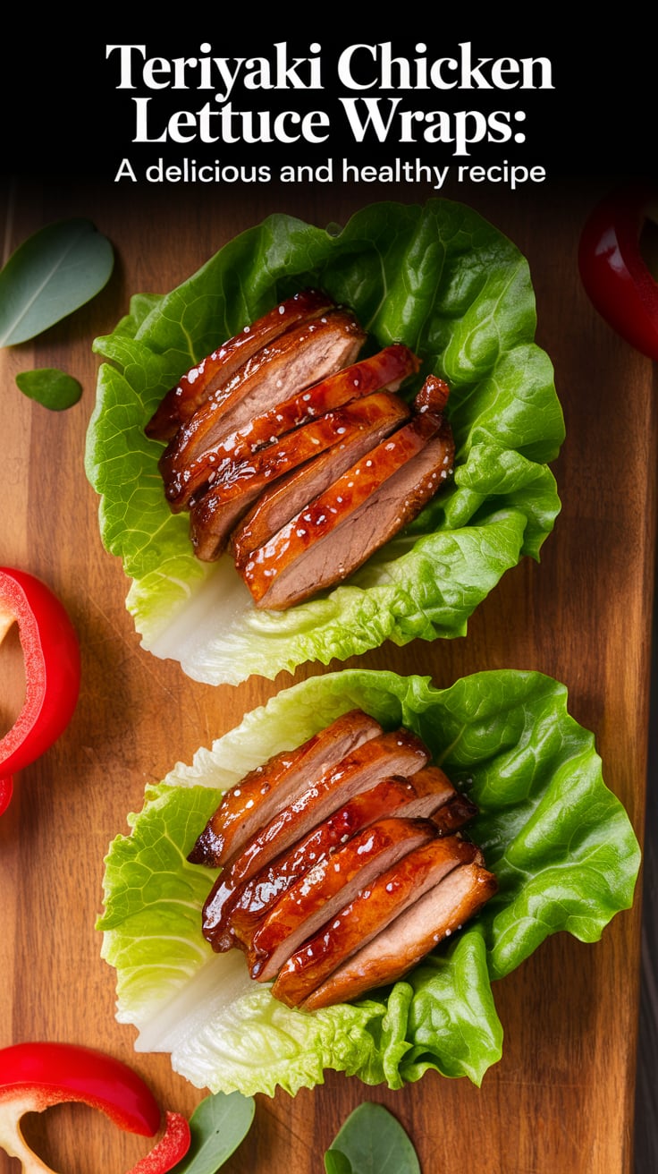 Elevate your dining experience with teriyaki chicken lettuce wraps that are not only delicious but also high in protein and low in carbs. These fresh wraps provide a light yet satisfying meal, allowing you to indulge without the extra calories.