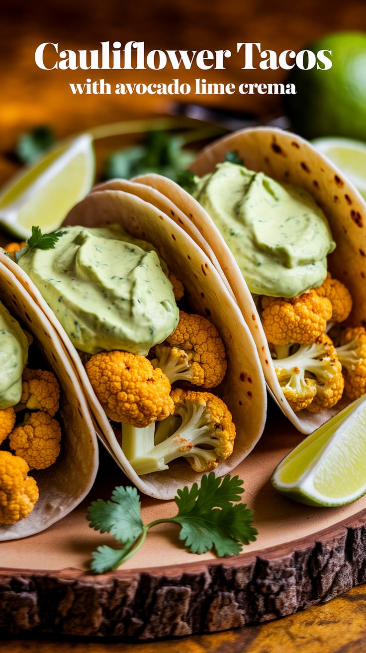 Experience the satisfying crunch of roasted cauliflower, a low-calorie powerhouse that’s high in fiber and nutrients. Each bite offers a hearty alternative to traditional meat fillings, allowing you to enjoy a tasty meal without the extra calories.