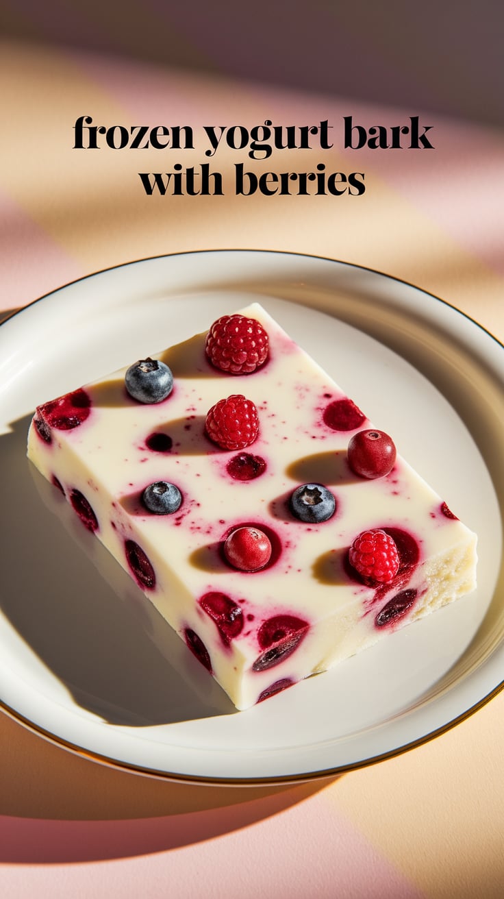 This easy-to-make recipe allows for endless customization, whether you prefer rich dark chocolate chunks, nuts, or a variety of your favorite berries. Each piece offers a delightful crunch paired with the smoothness of yogurt, delivering a satisfying texture in every bite.