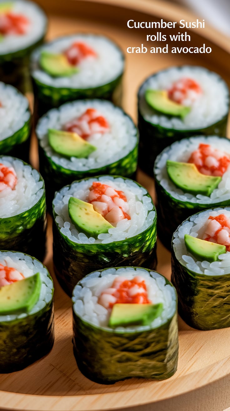 Unleash your creativity in the kitchen with a recipe that’s easy to assemble and bursting with flavor. These sushi rolls are not only visually stunning but also a guilt-free treat that caters to your cravings without compromising your health goals.