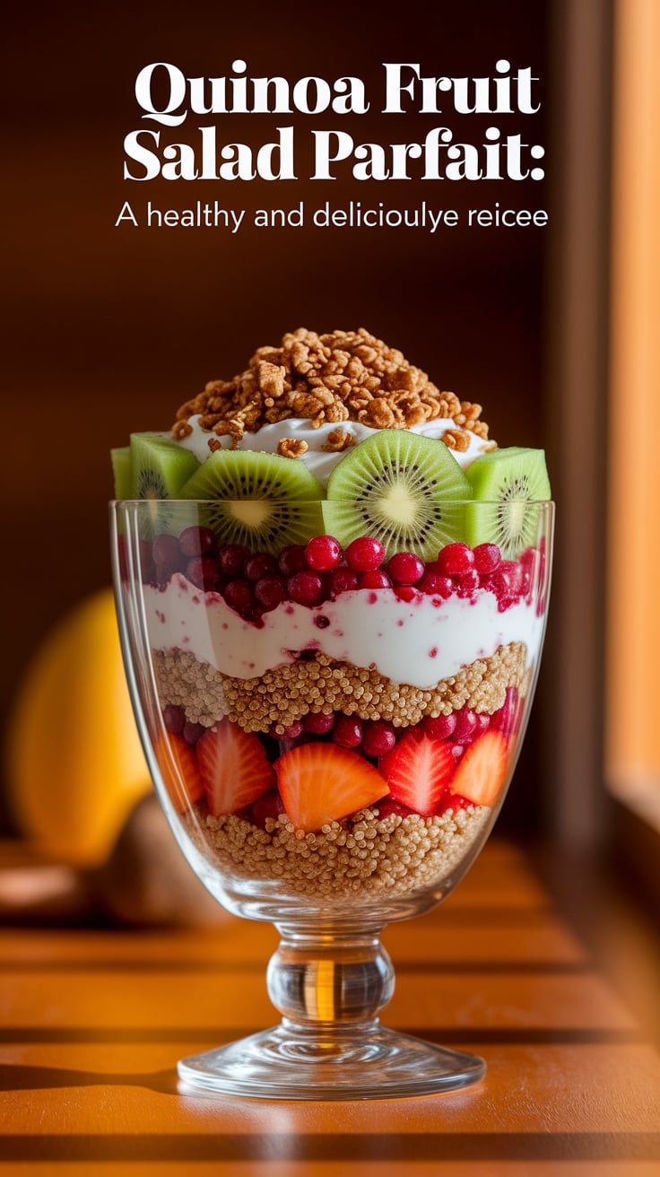 If you’re looking for a healthy yet indulgent treat that is easy to prepare, this quinoa fruit salad parfait is the perfect solution. Get ready to savor a delightful blend of flavors and textures that will leave you feeling refreshed and satisfied!