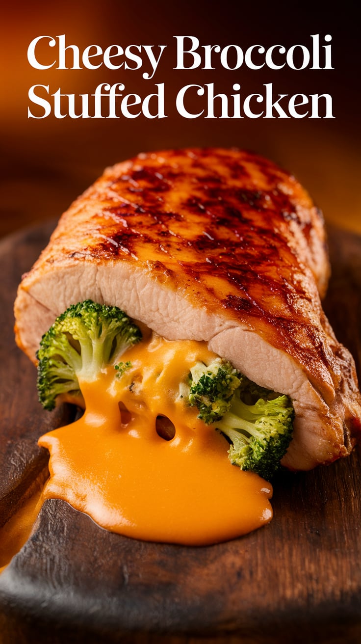 Discover the flavorful world of Cheesy Broccoli Stuffed Chicken, a satisfying dish that brings together tender chicken breasts and a creamy broccoli filling. Not only is this recipe a feast for the senses, but it's also low in carbs and calories, making it a healthy choice for those looking to indulge without the guilt.