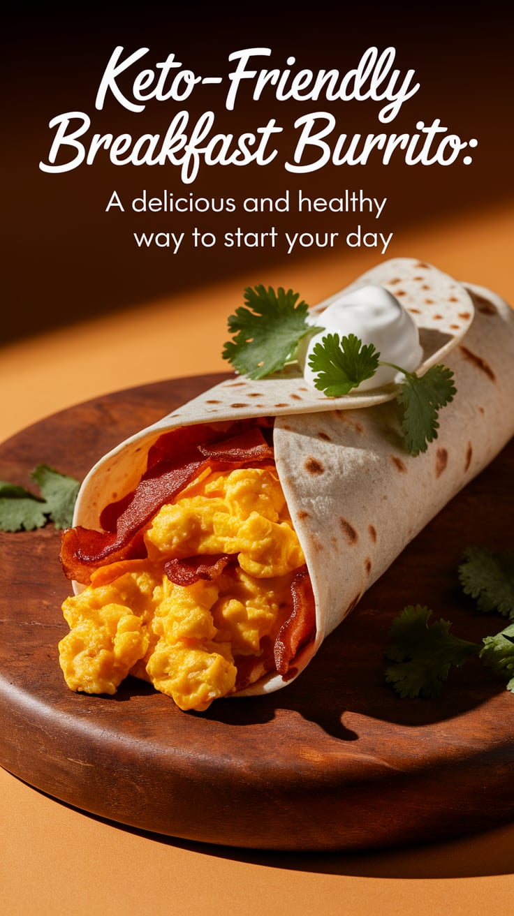 Indulge in a hearty meal that feels decadent without the guilt. This breakfast burrito offers a perfect blend of textures and tastes, ensuring you have a nutritious start to your day that supports your health goals.