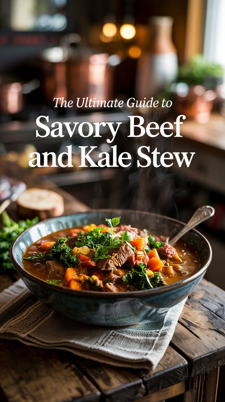 Elevate your meal prep with The Ultimate Guide to Savory Beef and Kale Stew, a dish that combines savory beef with vibrant kale in a delightful broth. Enjoy a hearty, high-protein option that stays low in carbs and calories, perfect for those chilly evenings.